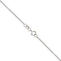 14K White Gold Cable Chain Necklace