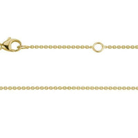 18K Yellow Gold Cable Chain