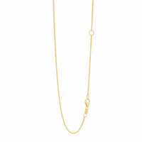 14K Yellow Gold Cable Link Chain
