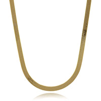 14K Yellow Gold Herringbone Chain