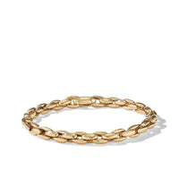 Elongated Box Chain Bracelet in 18K Gold, 6mm, Yellow Gold, Long's Jewelers