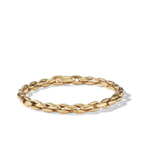 Elongated Box Chain Bracelet in 18K Gold, 6mm, Yellow Gold, Long's Jewelers
