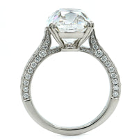 Platinum Old Mine Cut Diamond Engagement Ring, Platinum, Long's Jewelers