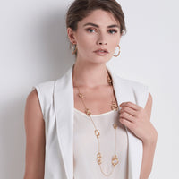 Marco Bicego Jaipur 18K Yellow Gold Link Long Necklace