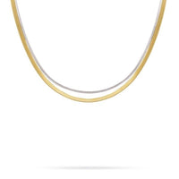 Marco Bicego Goa 18K Two-Tone Gold 2 Row Necklace