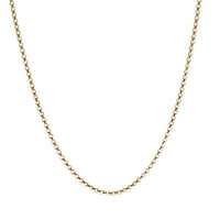 Box Chain Necklace in 18K Gold, 1.7mm