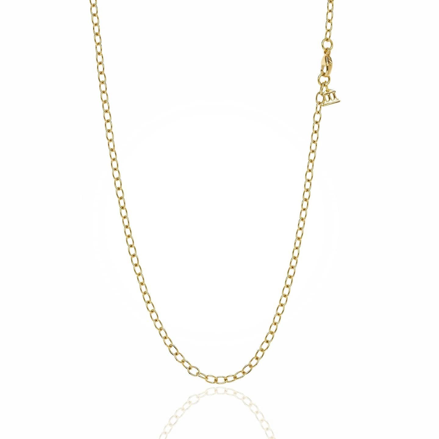 Temple St. Clair 18K Yellow Gold Extra Small Oval Chain