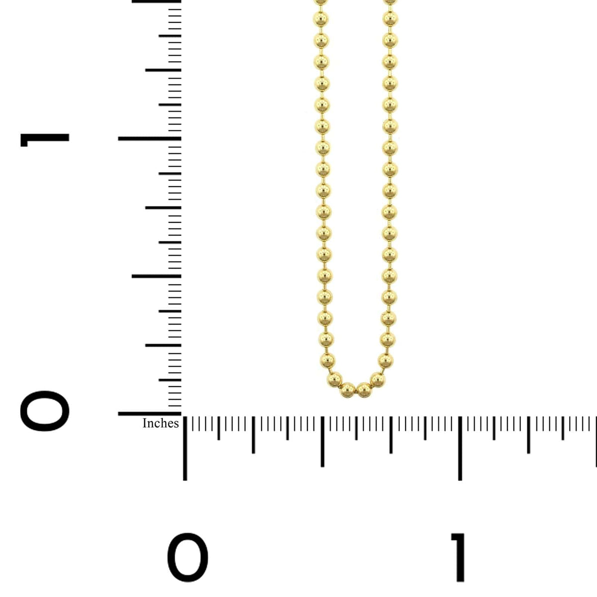 Temple St. Clair 18K Yellow Gold Ball Chain Necklace