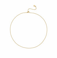 18K Yellow Gold Ball Chain