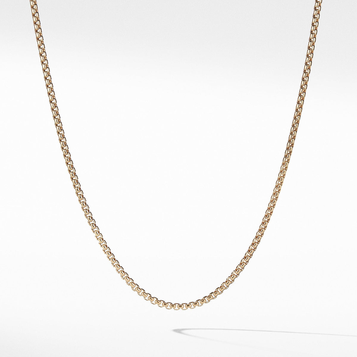 Small Box Chain in Gold