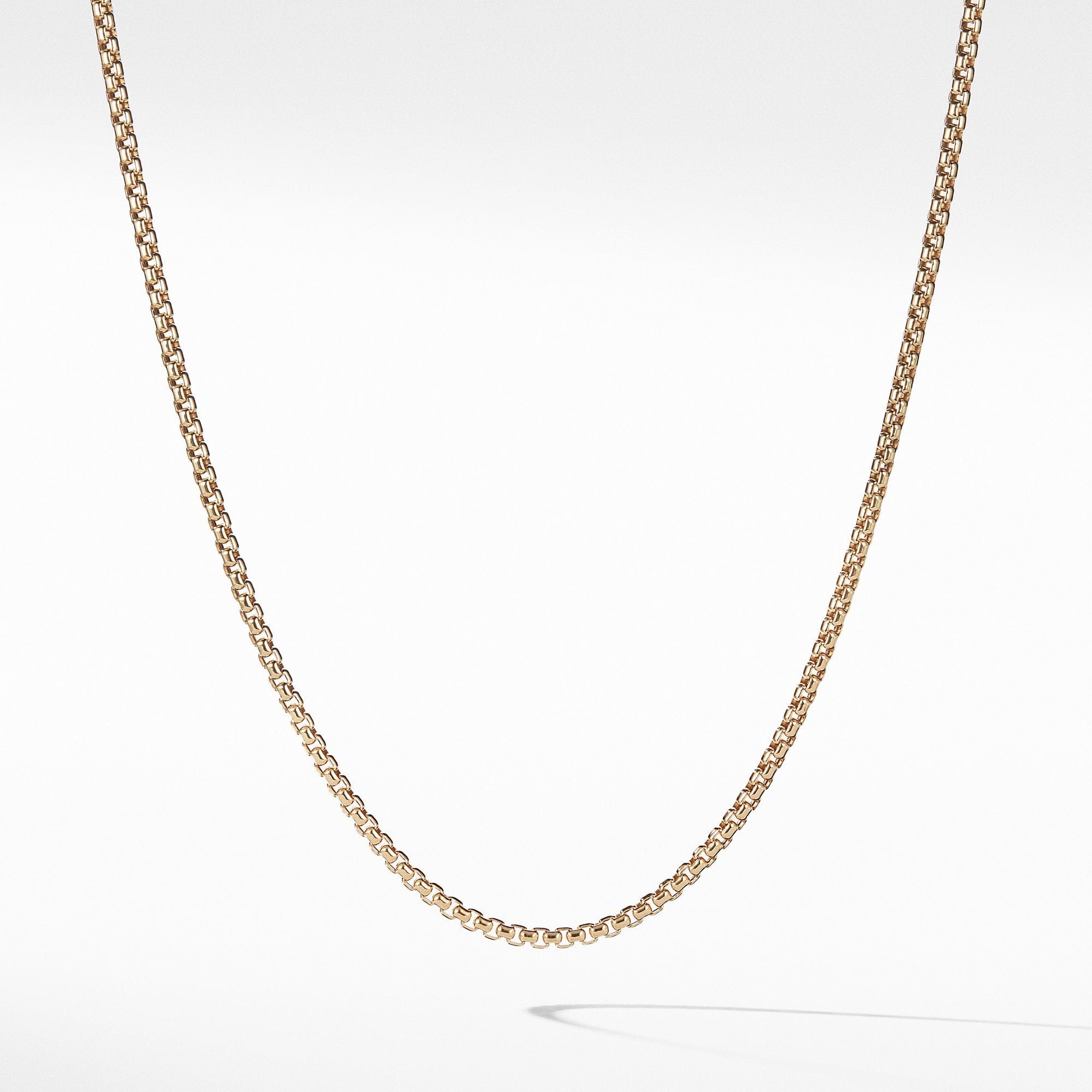 Small Box Chain in Gold