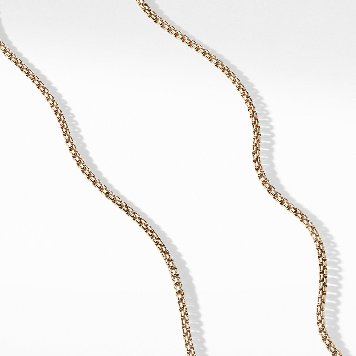 Small Box Chain in Gold