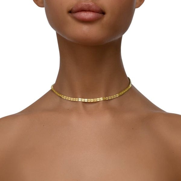 Cadar 18K Yellow Gold Square Chain