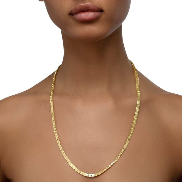 Cadar 18K Yellow Gold Square Chain