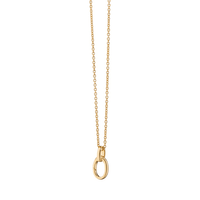 18K Yellow Gold Enhancer Cable Necklace