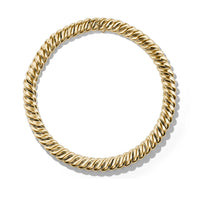 Sculpted Cable Necklace in 18K Yellow Gold
