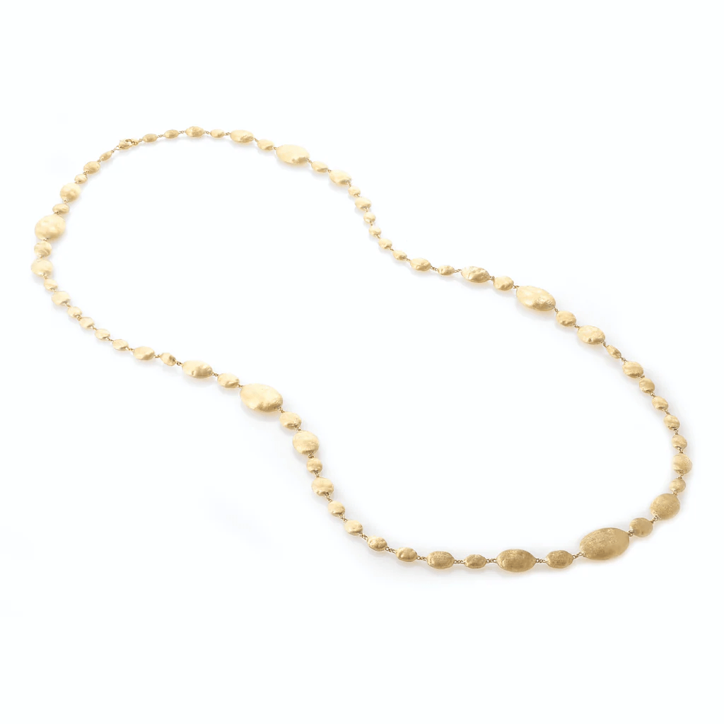 Marco Bicego Siviglia 18K Yellow Gold Bead Station Necklace