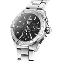 TAG Heuer Aquaracer Calibre 16 Automatic Mens Black Steel Chronograph