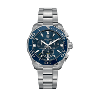 TAG Heuer Aquaracer Chronograph Blue Steel CAY111B.BA0927