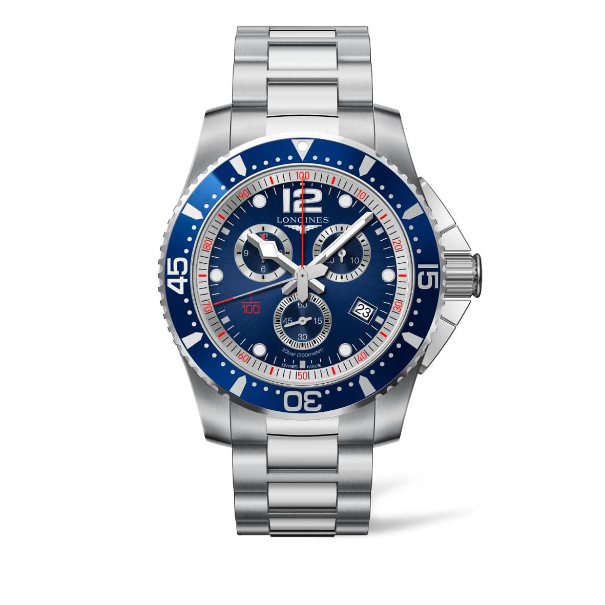 HydroConquest 47mm Chronograph, Long's Jewelers
