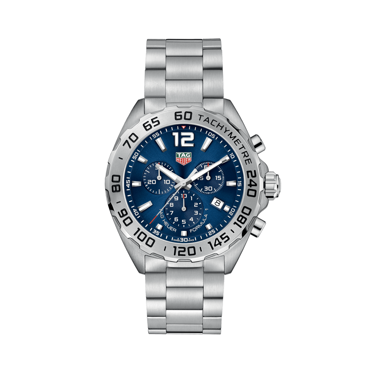 TAG Heuer Formula 1 Quartz Mens Blue Steel Chronograph