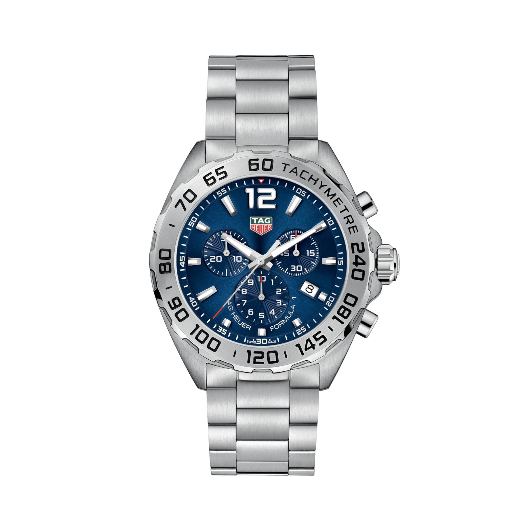 TAG Heuer Formula 1 Quartz Mens Blue Steel Chronograph