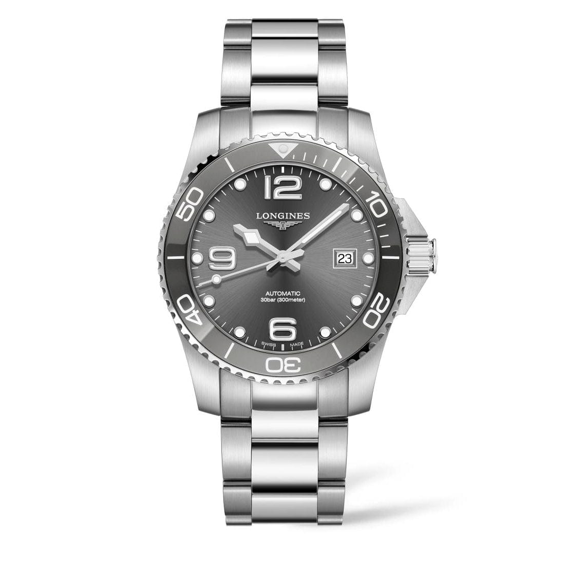 HydroConquest 41mm Stainless Steel/Ceramic Automatic, Long's Jewelers