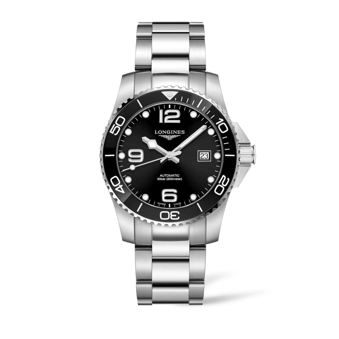 Longines HydroConquest 41mm Stainless Steel/Ceramic Automatic L3.781.4.56.6