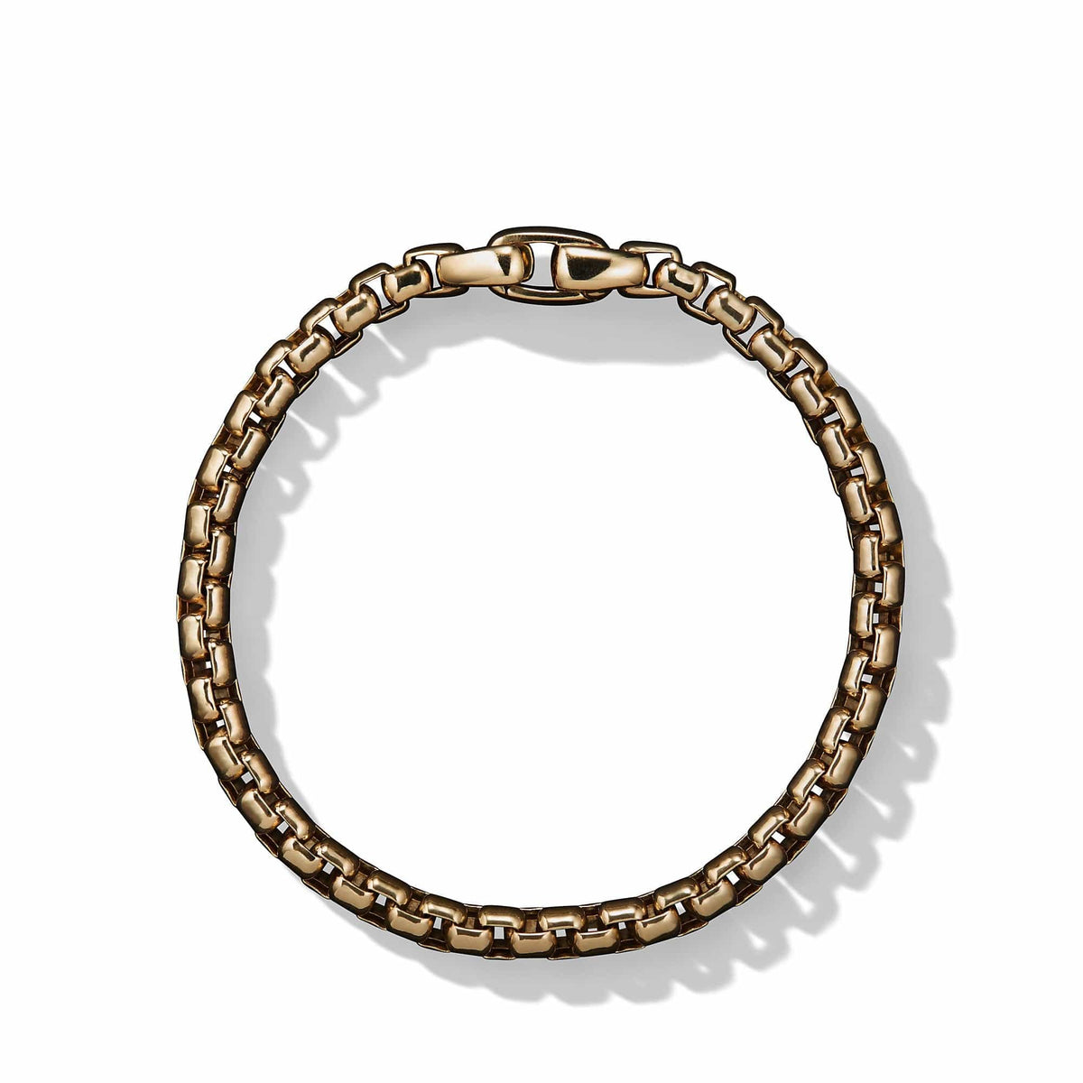 Box Chain Bracelet in 18K Yellow Gold