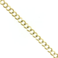 14K Yellow Gold Curb Link Bracelet