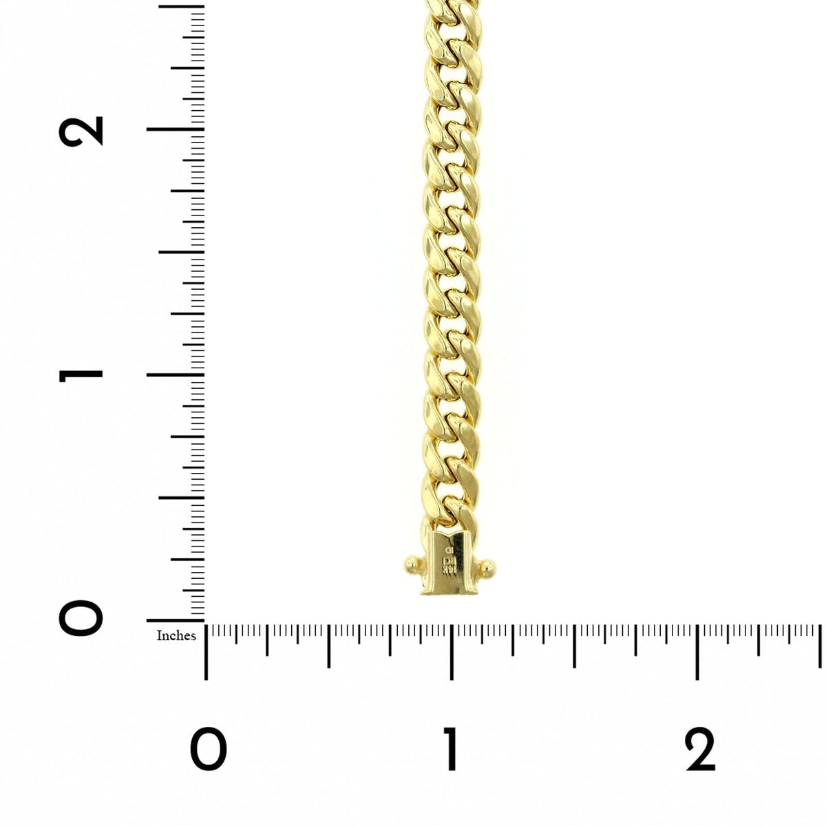 14K Yellow Gold Curb Link Bracelet