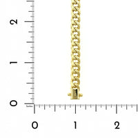 14K Yellow Gold Curb Link Bracelet