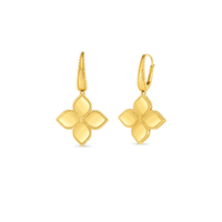 Roberto Coin 18K Yellow Gold Flower Earrings