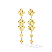 18K Yellow Gold Python Drop Earrings, 18k yellow gold, Long's Jewelers