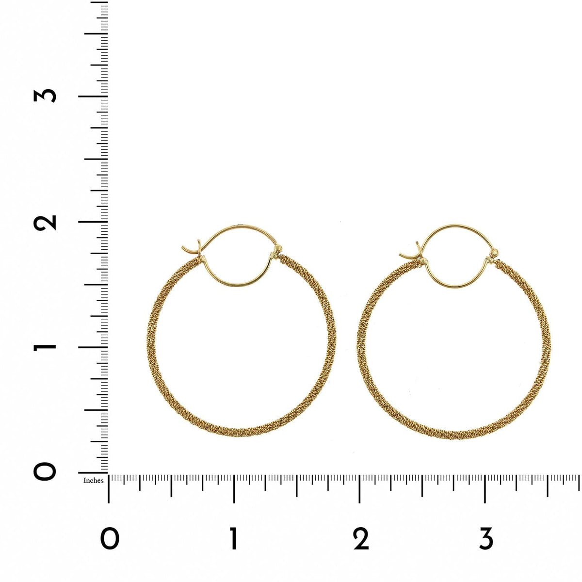 Amali 18K Yellow Gold Large Double Hoop Earrings