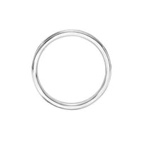Platinum Polish Edges Satin Center Band