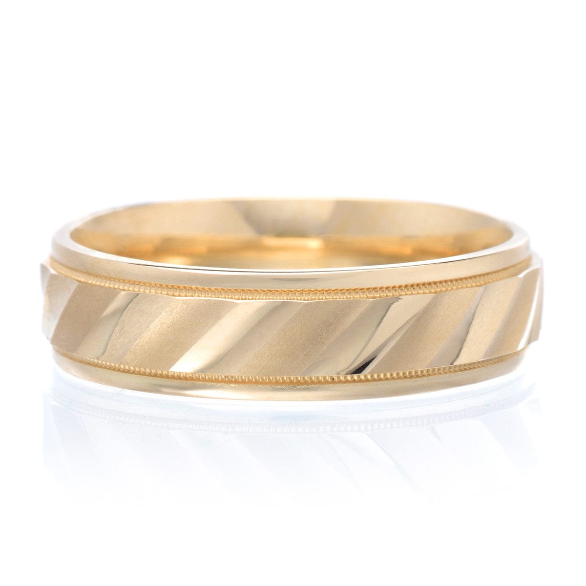 Men's 14K Yellow Gold Band 6mm
