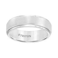Tungsten Band with Satin Center