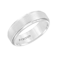 Tungsten Band with Satin Center