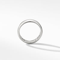 DY Classic Band Ring in 18K White Gold