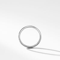 DY Classic Band Ring in 18K White Gold