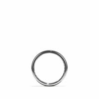 DY Classic Band Ring in Grey Titanium