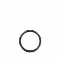 Beveled Band in Black Titanium
