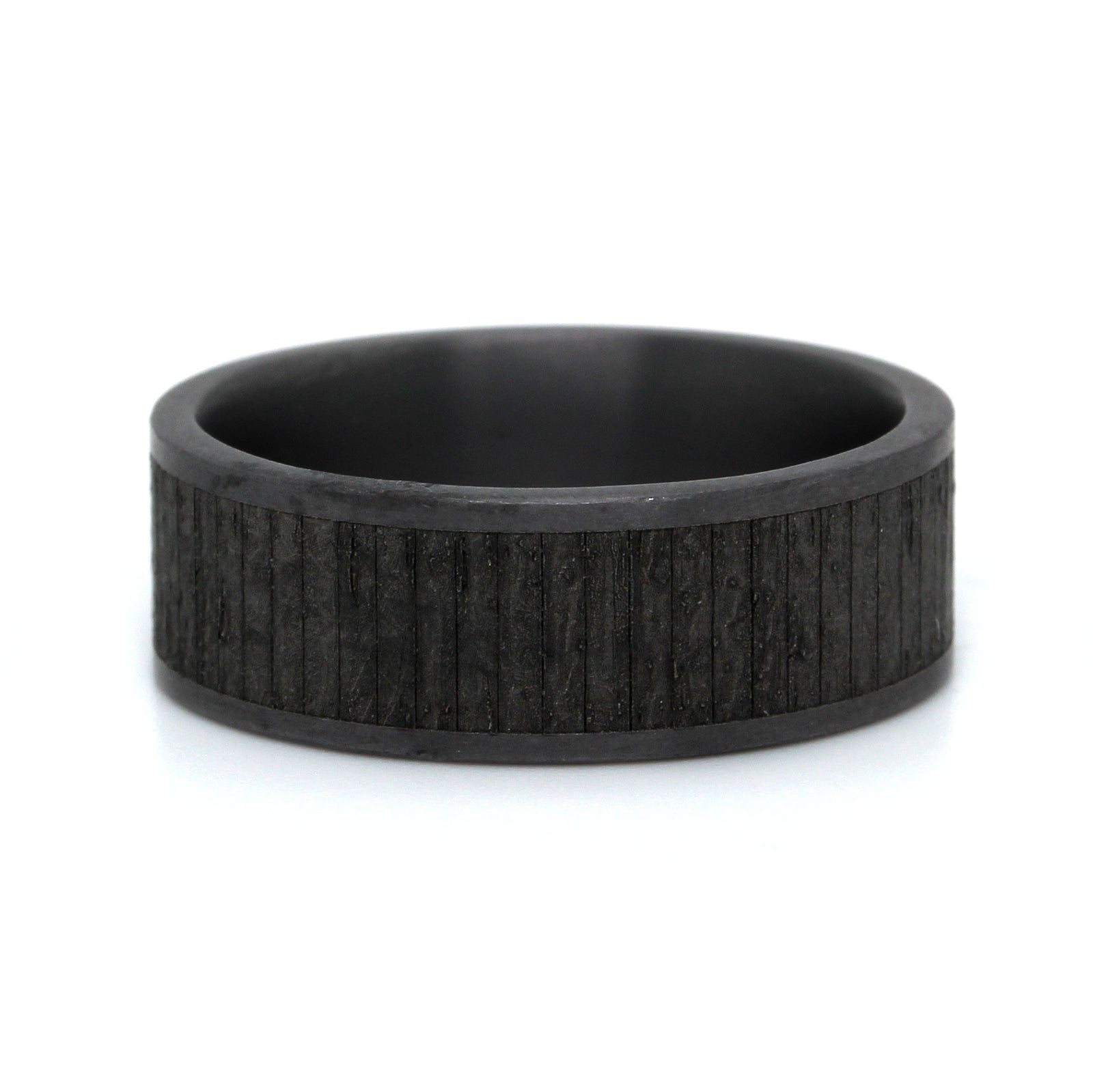 Tantalum Band Wood Split Wedding Ring