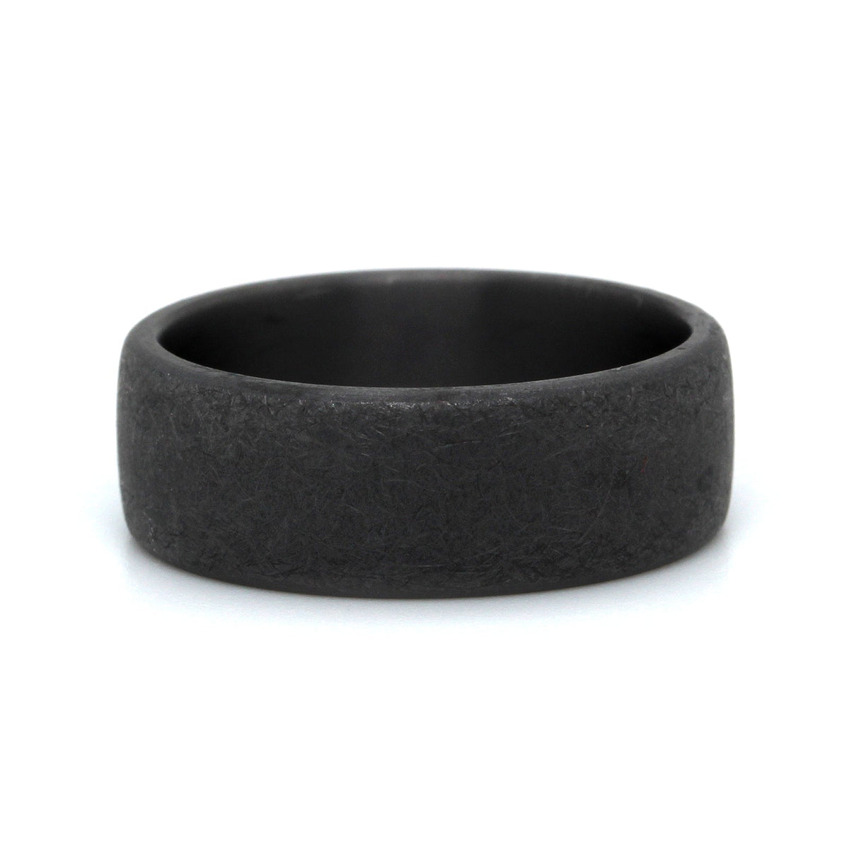 Tantalum Domed Swirl Finish Wedding Ring
