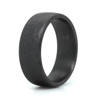 Tantalum Domed Swirl Finish Wedding Ring