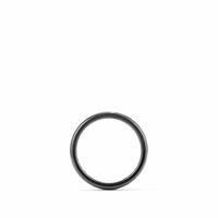 DY Classic Band Ring in Black Titanium