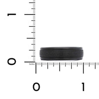 Dark Tantalum Love Knot Triangle Band