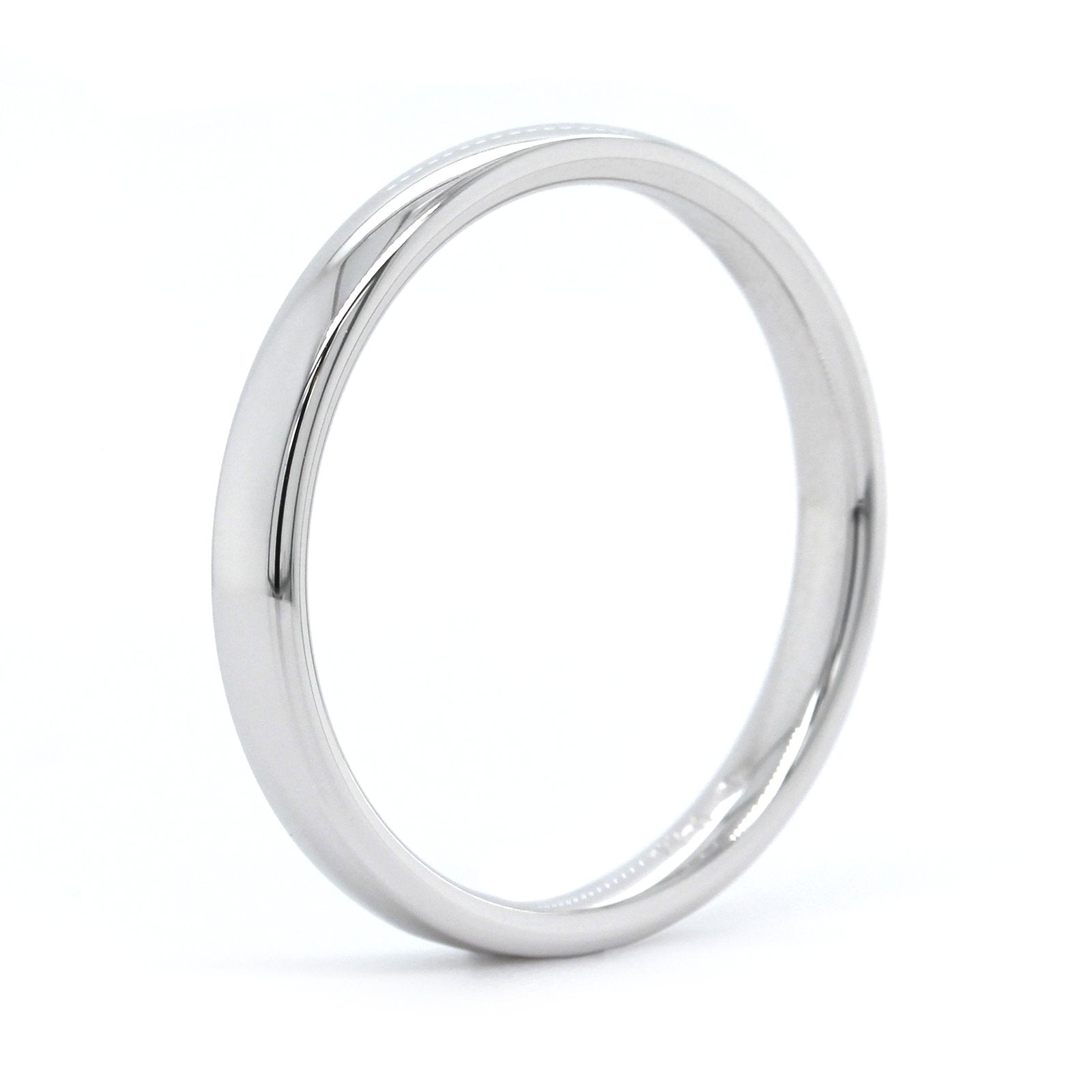 14K White Gold Polished Band