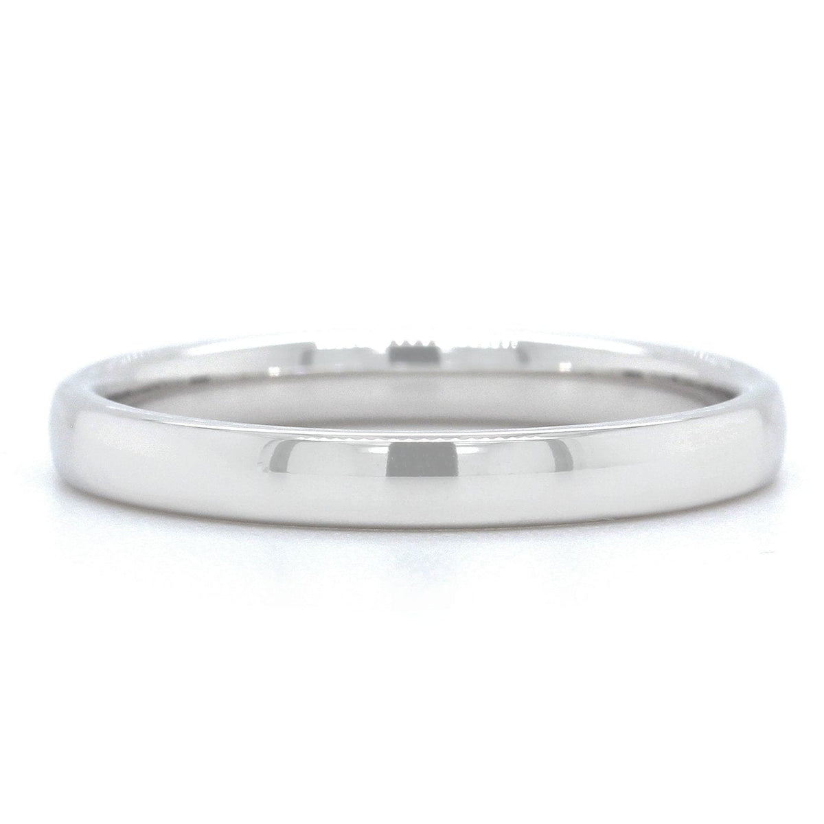 14K White Gold Polished Band